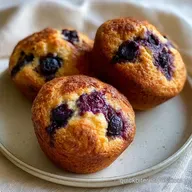 Blueberry Greek Yogurt Muffins in 30 Min