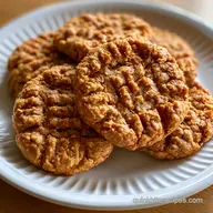 Chewy 3-Ingredient Peanut Butter Cookies: Fudgy and Soft