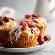 Cranberry Muffin Orange Glaze: Festive and Tender