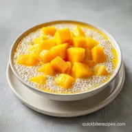 Creamy Mango Sago with Coconut Milk