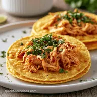 Chicken Tostadas: Crispy and Savory