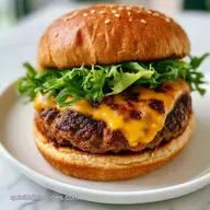 Easy Beef Burger Recipe in 32 Minutes