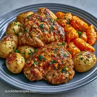 One-Pan Garlic Butter Easy Chicken Dinner for Dad