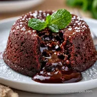 Molten Chocolate Cake in 22 Minutes