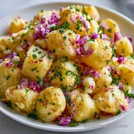Easy Creamy Potato Salad with Yukon Gold