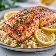 Lemon-Herb Salmon & Quinoa Salad: 30 Minutes