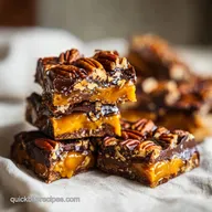 Turtle Bars: Buttery and Chewy
