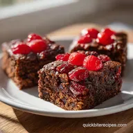 Christmas Fruitcake Traybake: Jammy