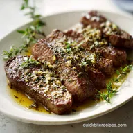 Garlic Butter Brazilian Steak: Pan-Seared and Rich