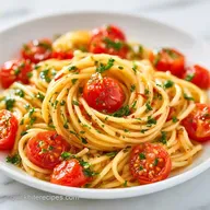 20-Minute Garlic Butter Cherry Tomato Pasta