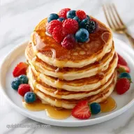 Greek Yogurt Pancakes in 15 Minutes