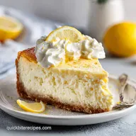 Lemon Cheesecake Delight with Whipped Cream