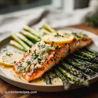 Salmon Sheet Pan Dinner with Asparagus