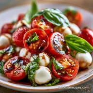 Simple Mozzarella Cherry Tomato Salad in 15 Minutes