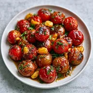 Jammy Simple Roasted Cherry Tomatoes