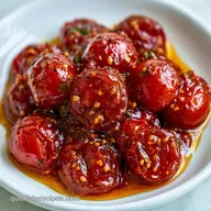Spicy Cherry Tomato Indian Pickle: Andhra Style