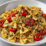 Tossed Crispy Pasta Salad: Air-Fried and Zesty
