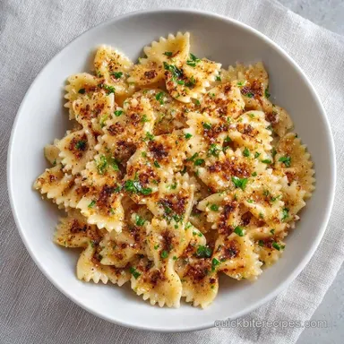 Air Fried Bowtie Pasta in 15 Minutes
