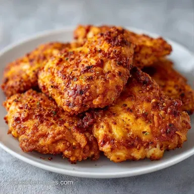 Air Fryer Boneless Thighs in 20 Minutes Recipe Card