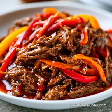 Ropa Vieja: Slow-Cooked and Tender Recipe Card
