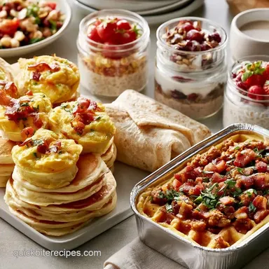 Easy Breakfast Meal Prep Recipes for Busy Mornings