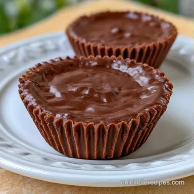 Chocolate PB Yogurt Cups: Frozen Recipe Card
