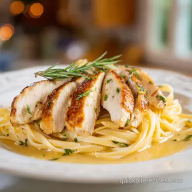 Cowboy Butter Chicken Linguine: Creamy Recipe Card