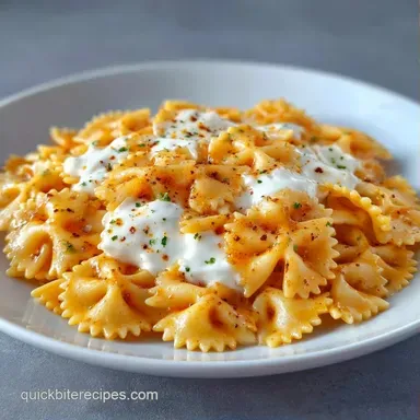 Crispy Pasta Yogurt Dressing: Air Fryer Recipe Card
