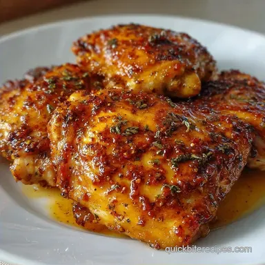 Crockpot Chicken Thighs for Meal Prep