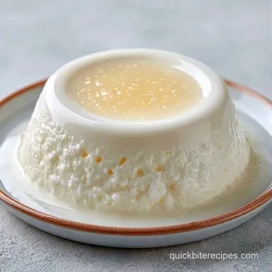 Greek Yogurt Panna Cotta in 10 Minutes Recipe Card