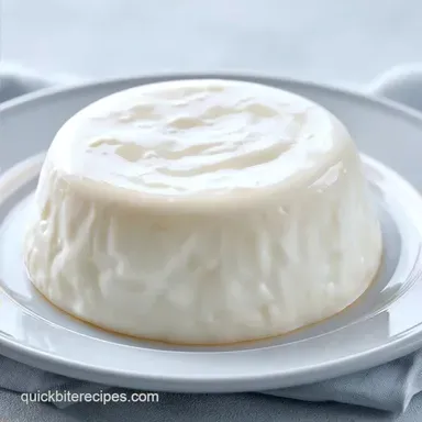 Greek Yogurt Panna Cotta in 10 Minutes