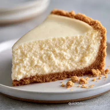 Greek Yogurt Cheesecake for 12 Servings Recipe Card