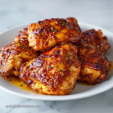 Instant Pot Chicken Thighs in 30 Minutes Recipe Card