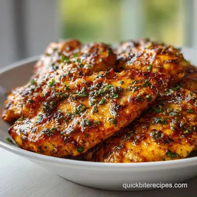 Instant Pot Chicken in 25 Minutes Recipe Card