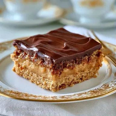 Simple Father's Day Dessert for 16 Bars Recipe Card