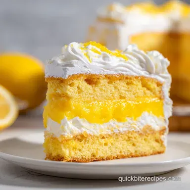 Refreshing Lemon Lush Cake in 40 Minutes Recipe Card