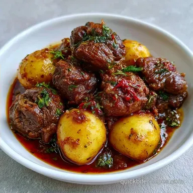 Meat and Potatoes for 6 Servings