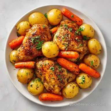 Slow Cooker Thigh Dinner with Potatoes