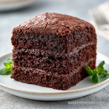 3-Ingredient Chocolate Dessert for 8 Recipe Card