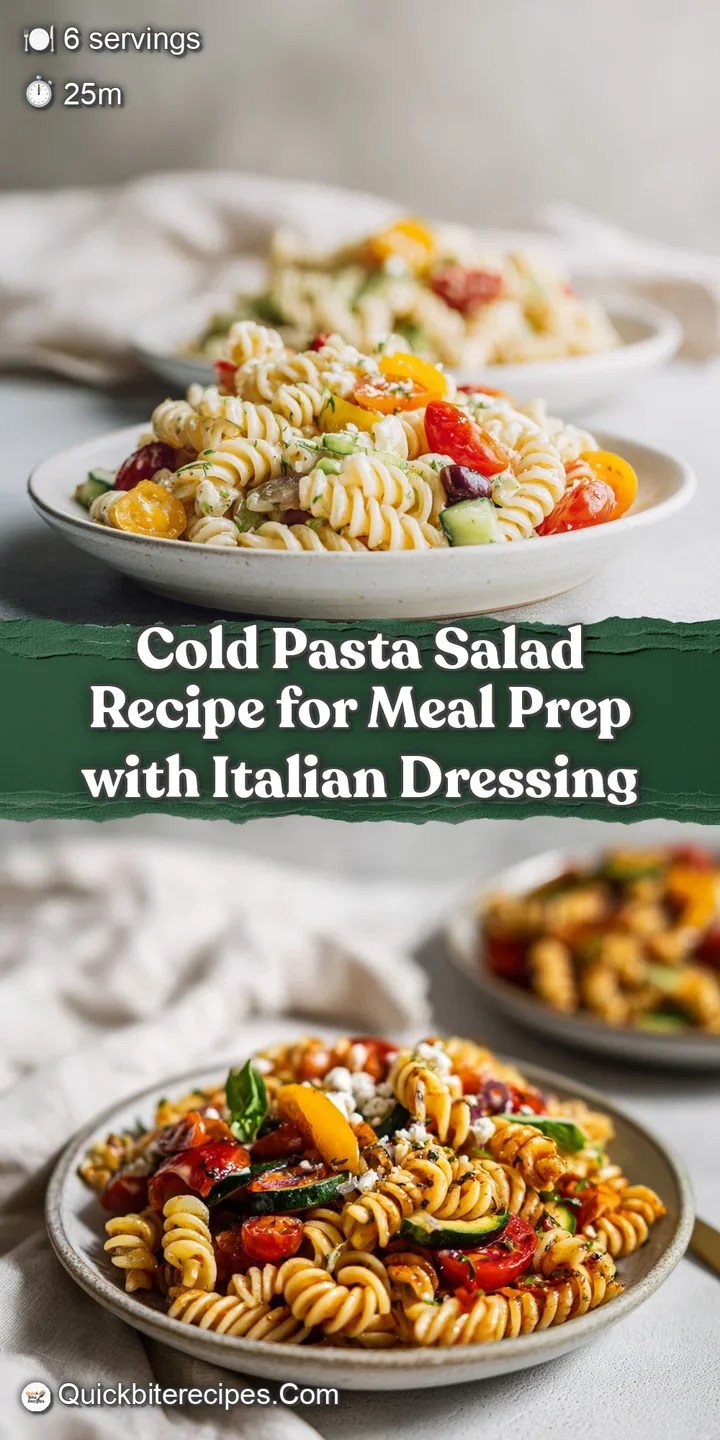 Close-up of al dente pasta tossed with bright bell peppers, olives, and a zesty dressing.