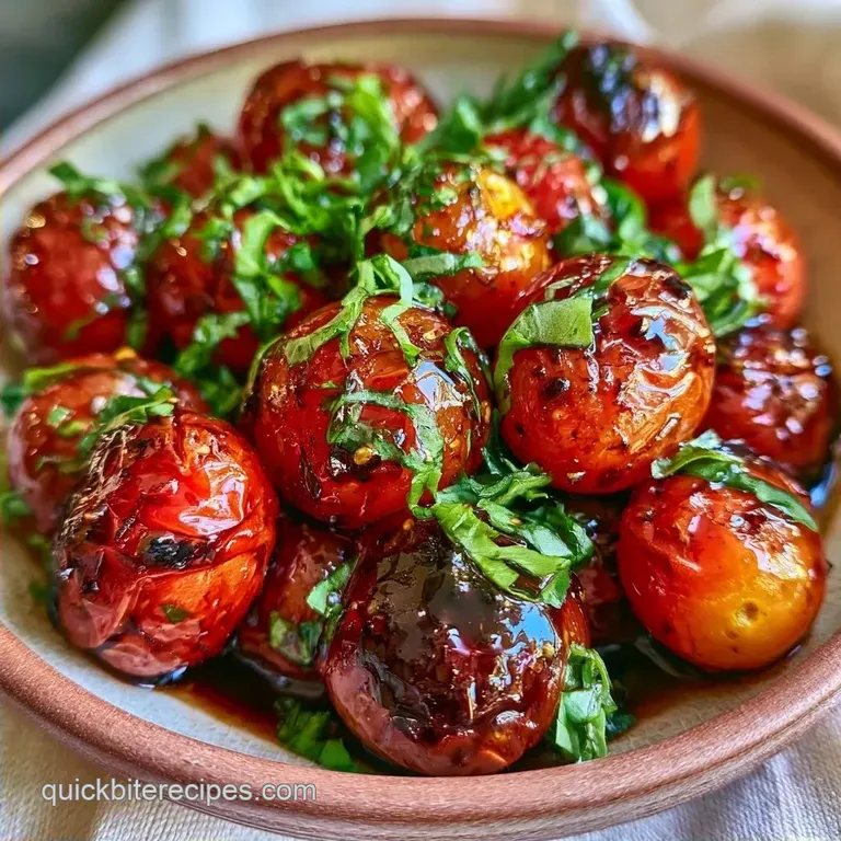 Caramelized Balsamic Cherry Tomatoes