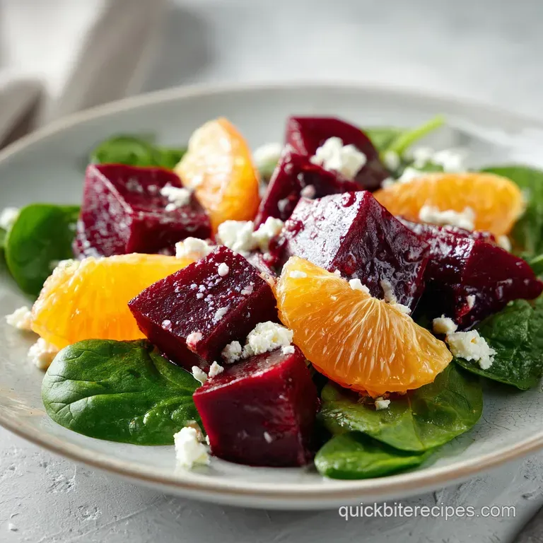 Beet Mandarin Orange Salad: Fresh and Zesty