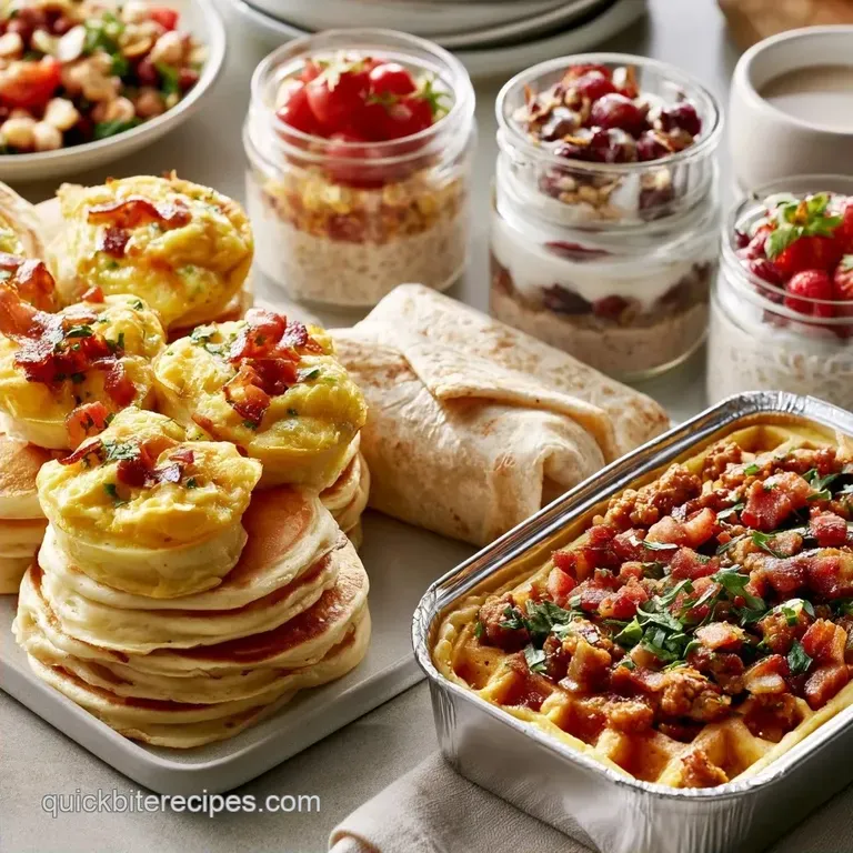 Easy Breakfast Meal Prep Recipes