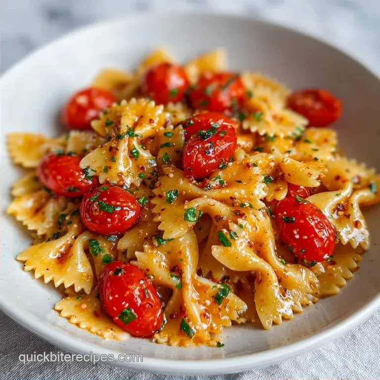 Crispy Bowtie Pasta Salad: Toasted and Zesty