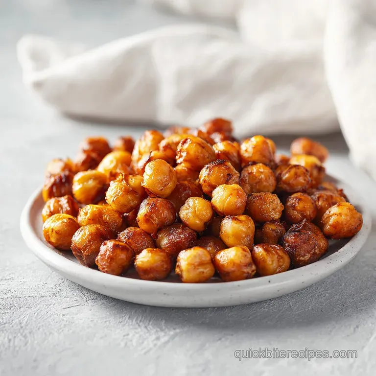 Crispy Roasted Chickpeas: The Ultimate Snack