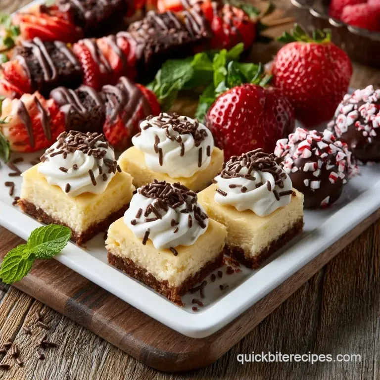 Easy Dessert Bar and Treat Recipes for Gatherings