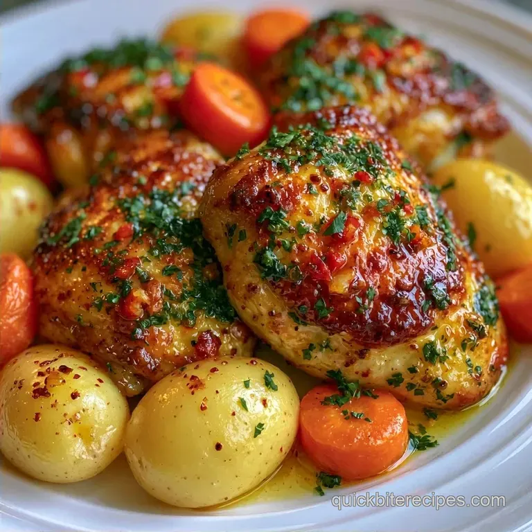 Easy Dump and Go Dinner: Garlic Butter Chicken