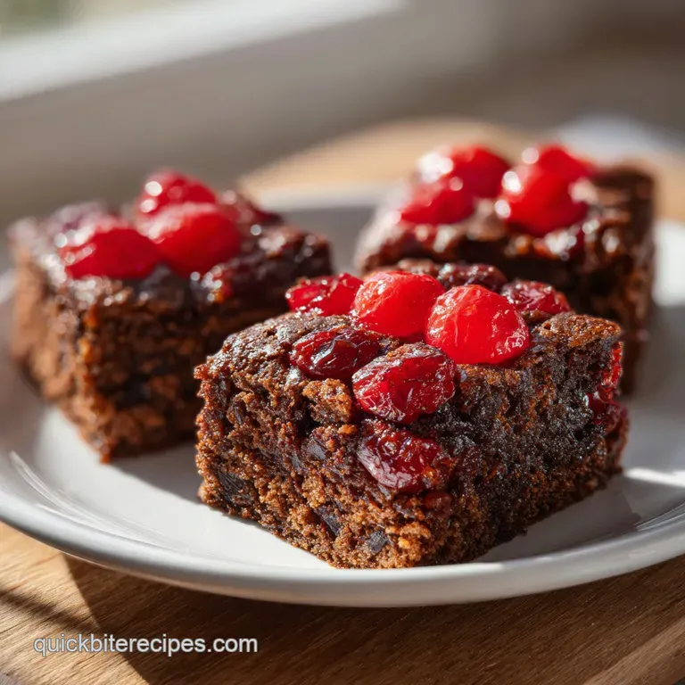 Festive Christmas Fruitcake Traybake: Jammy and Moist