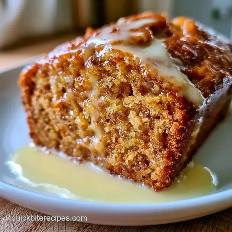 A thick slice of golden loaf topped with a dollop of whipped butter, resting on a minimalist ceramic plate.