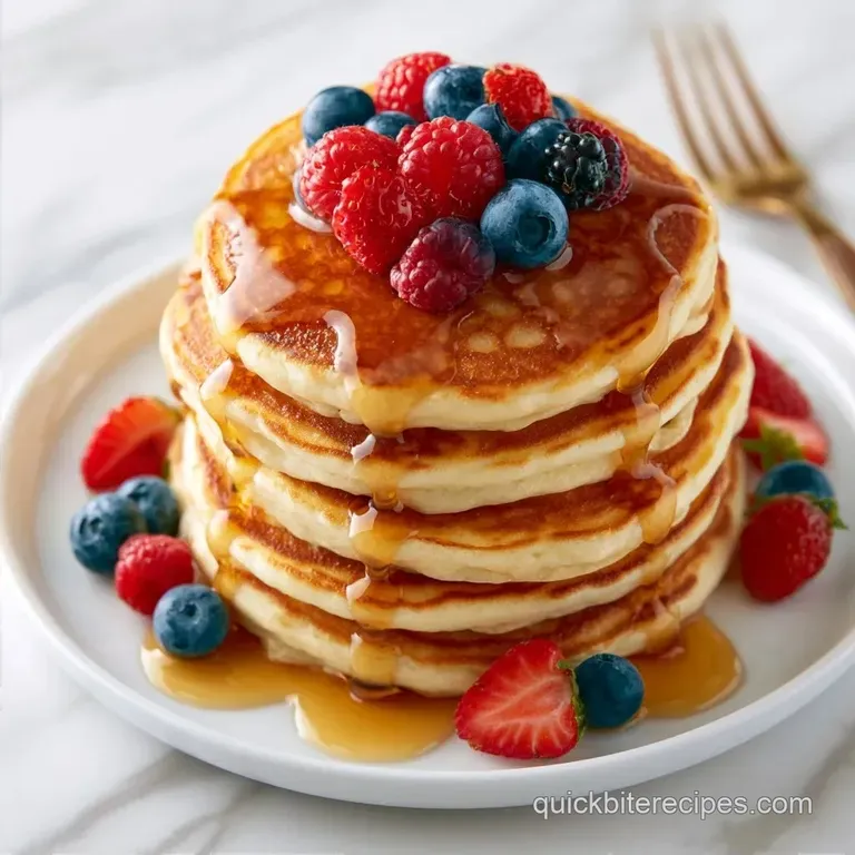Ultra-Fluffy Protein Greek Yogurt Pancakes